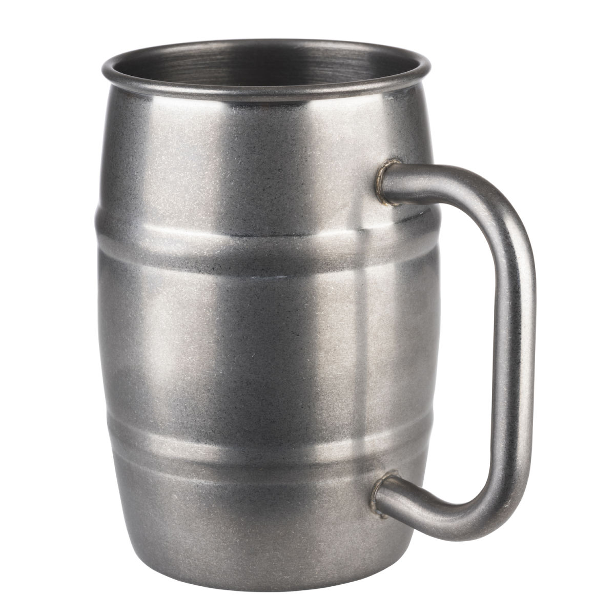 APS Becher BEER MUG, Edelstahl 500 ml, 8.5x13 cm (ØxH); edelstahl