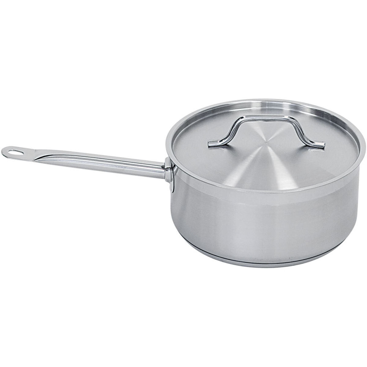 Stalgast Stielkasserolle mit Deckel 5 l, 24x11 cm (ØxH); silber