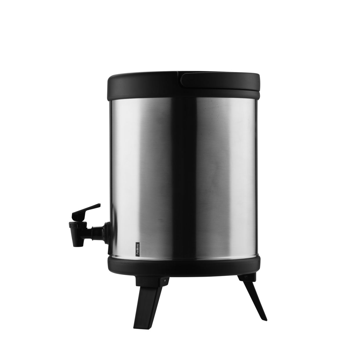 helios Getränkespender Maxx 6 l, 30.3 cm (H); silber/schwarz