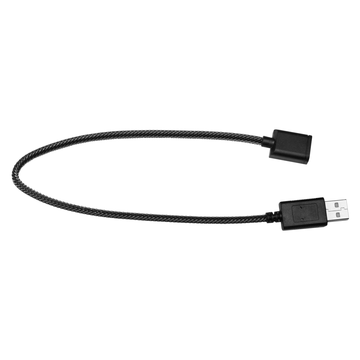 akkut Ladekabel USB-A Buchse 36cm für BASIC schwarz