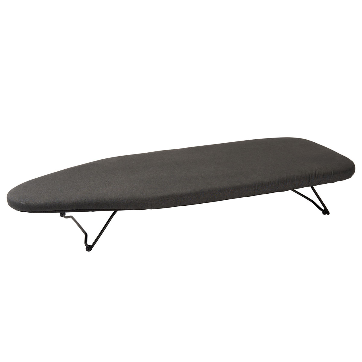 Asse da stiro da tavolo (IB0009) in grigio scuro CORBY; 3x31x77 cm (LxLxH); grigio