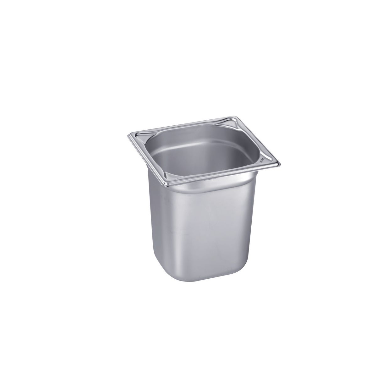 B.PRO Gastronorm-Behälter GN 1/6 GN 1/6, 3 l, 17.6x16.2x20 cm (LxBxT); grau