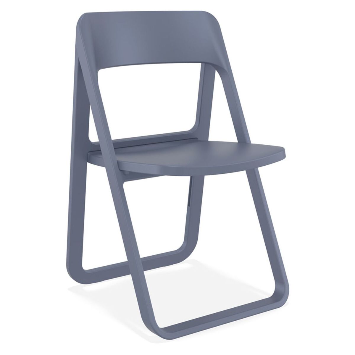 Légia Klappstuhl SLAG 48x52x82 cm (BxTxH); Sitz anthrazit, Gestell dunkelgrau