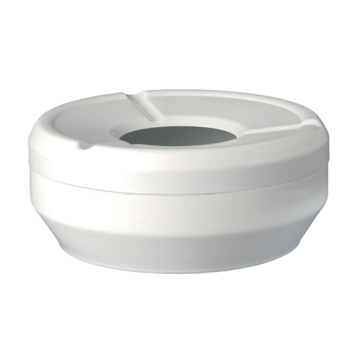 APS Windaschenbecher GLEAM, Melamin 12x12x4.3 cm (BxØxH); weiß; rund