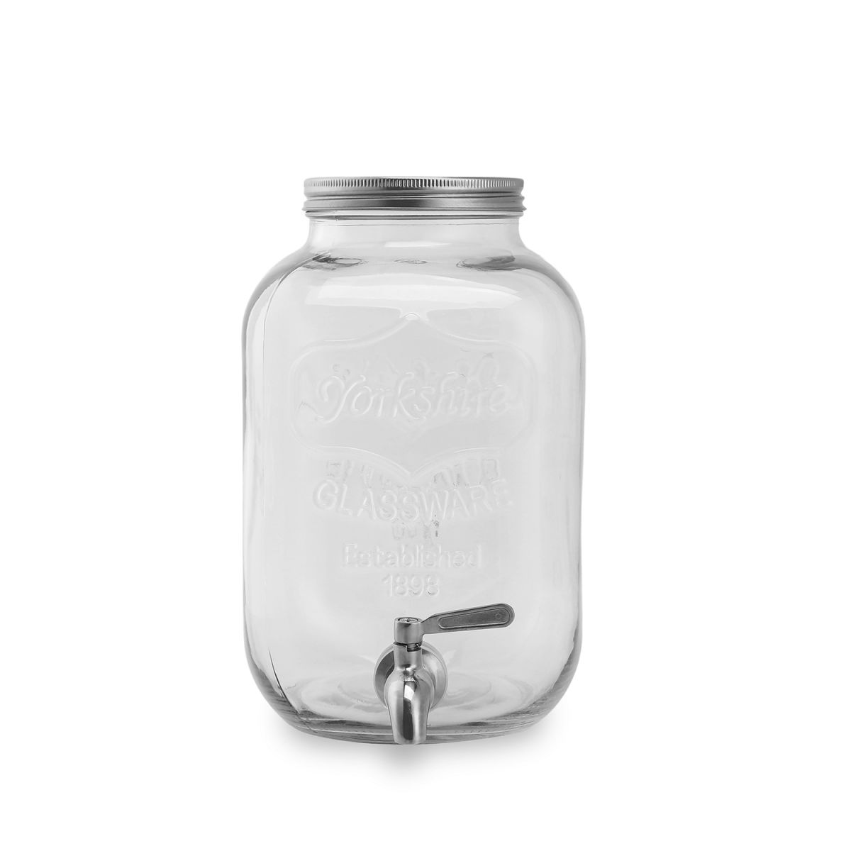 ECHTWERK Retro Getränkespender 5 l, 22x17x27x22 cm (LxBxHxT); transparent