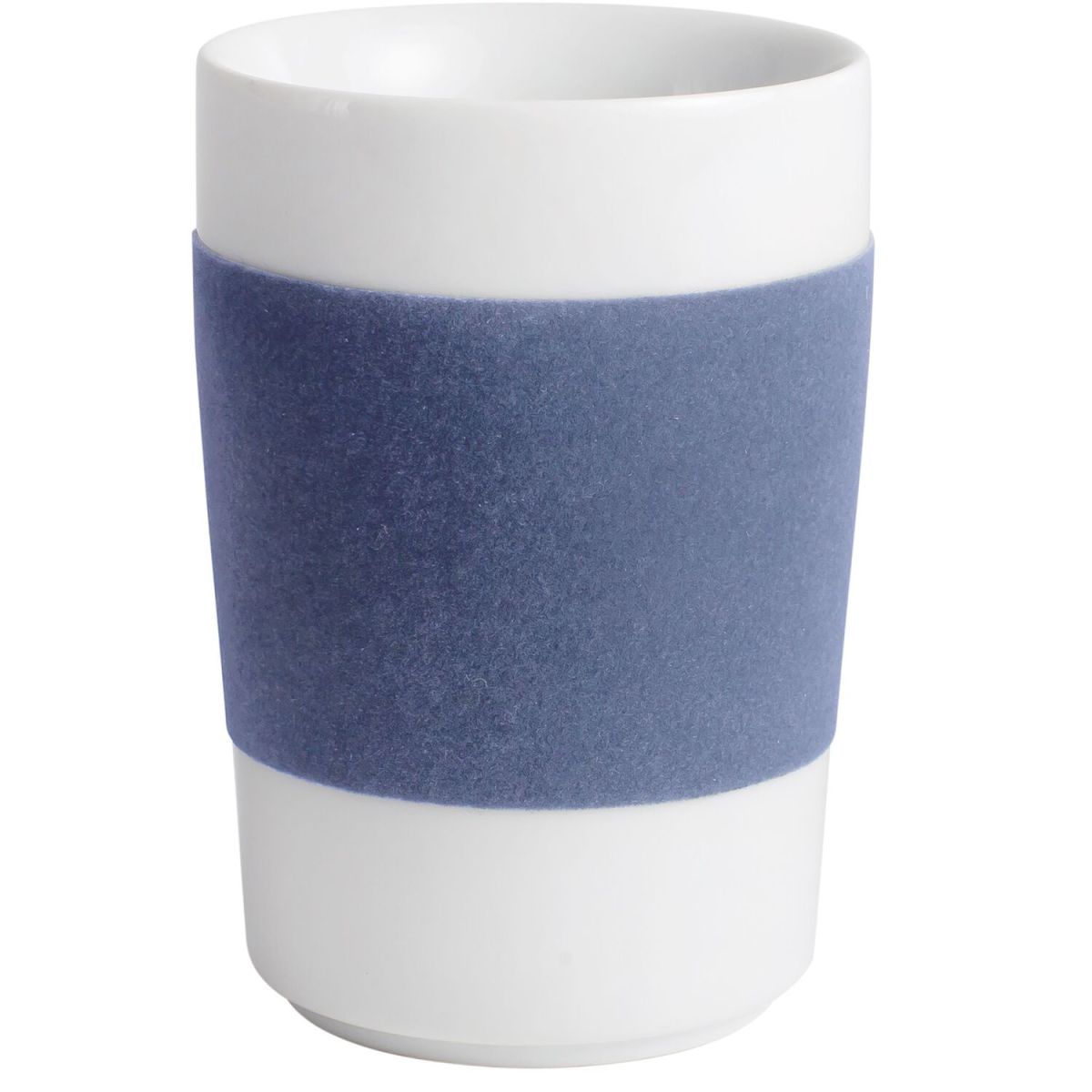 Kahla Maxi-Becher touch! 370 ml, 7.7x11.3 cm (ØxH); rauchblau; rund
