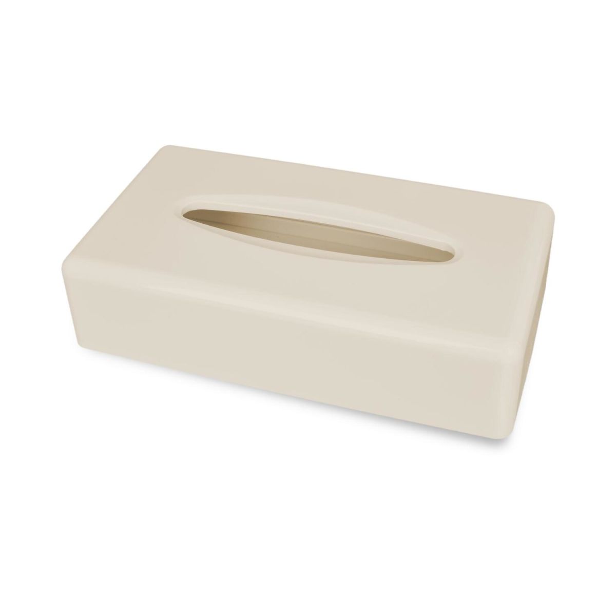 Plock Kosmetikboxen-Spender ; 15x27x7.5 cm (BxHxT); beige
