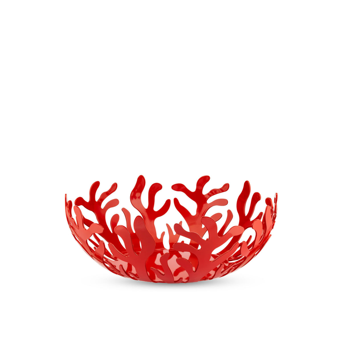 Alessi Mediterraneo Obstschale; 29x10.8 cm (ØxH); rot