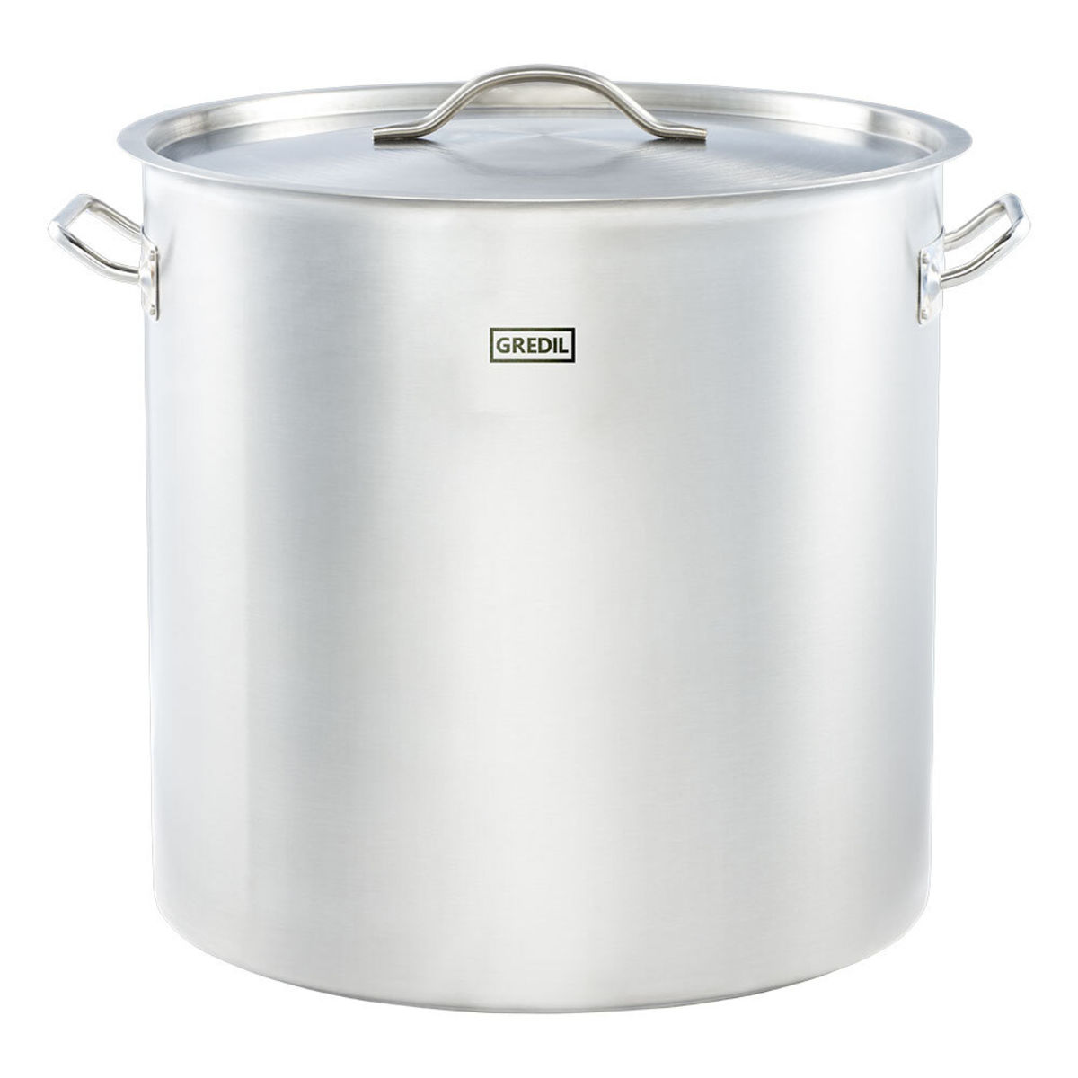 Gredil Suppentopf hohe Form Serie ECO, inkl. Deckel 71.6 l, 45x45 cm (ØxH); silber