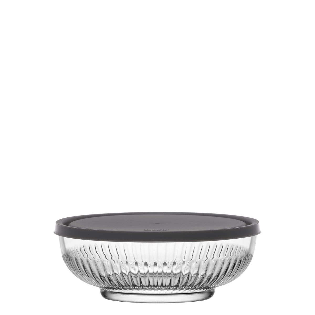 Schale Tokyo mit Deckel 17cm van Well; 880 ml, 17x17x17x6.3 cm (LxLxØxH); trasparente; rotonda; 6 pz. / Pacco