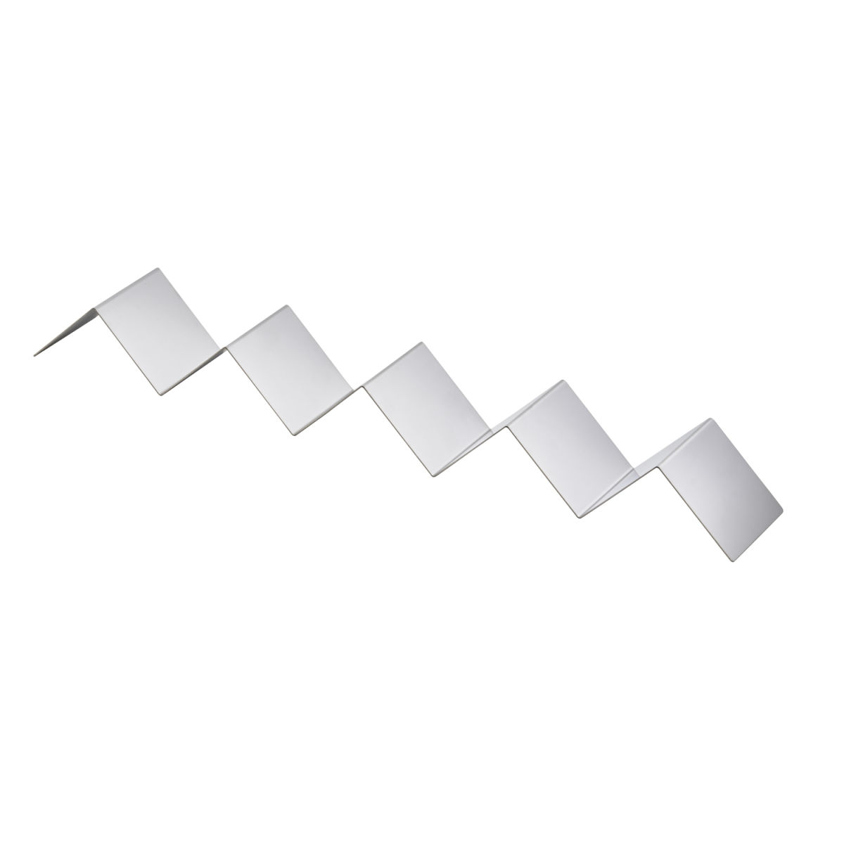 APS Snackpresenter, Edelstahl 56x8x5.5 cm (LxBxH); silber; rechteckig
