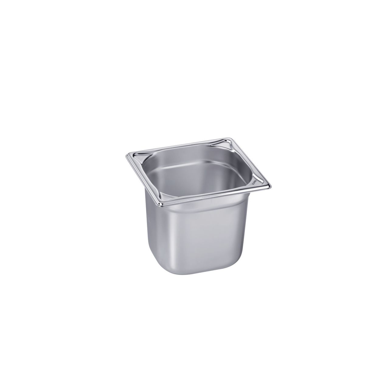 B.PRO Gastronorm-Behälter GN 1/6 GN 1/6, 1.6 l, 17.6x16.2x10 cm (LxBxT); grau