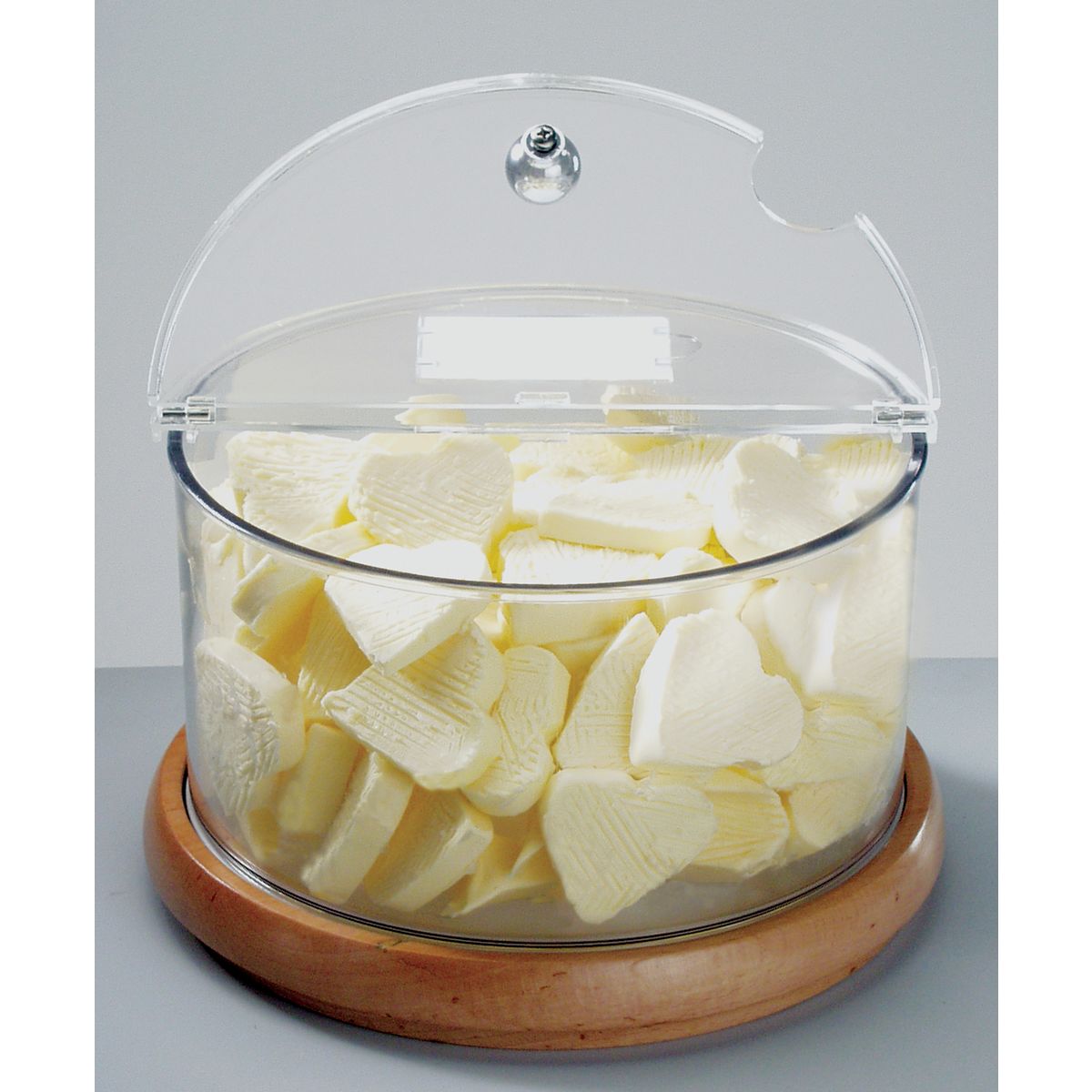 APS Ersatzschale zu Kühlschale Maxi TOP FRESH 4000 ml, 23x23x22x12 cm (LxBxØxH); transparent; rund