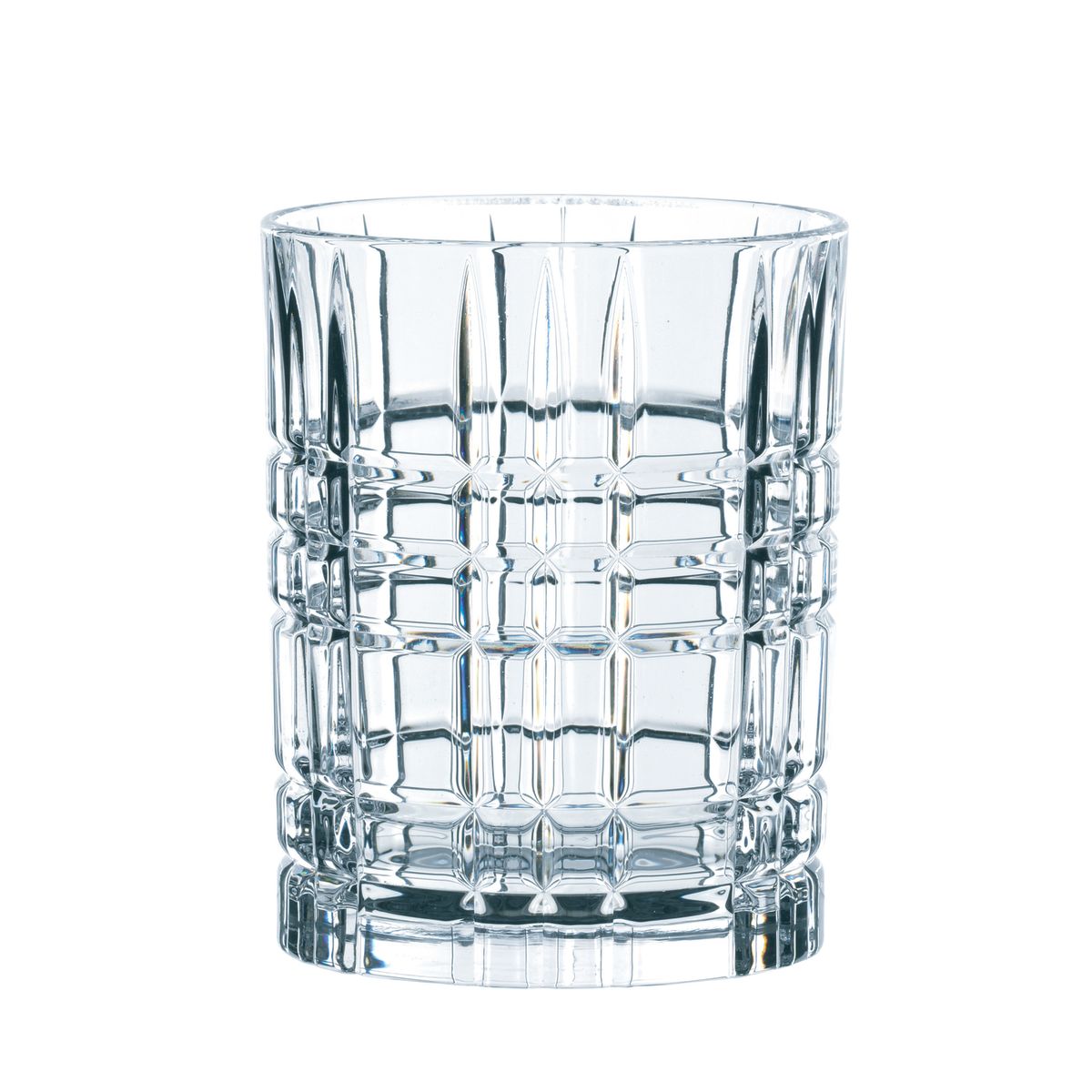 Nachtmann Trinkglas Square Highland 380 ml, 7.6x10.2 cm (ØxH); transparent; 24 Stück / Pack