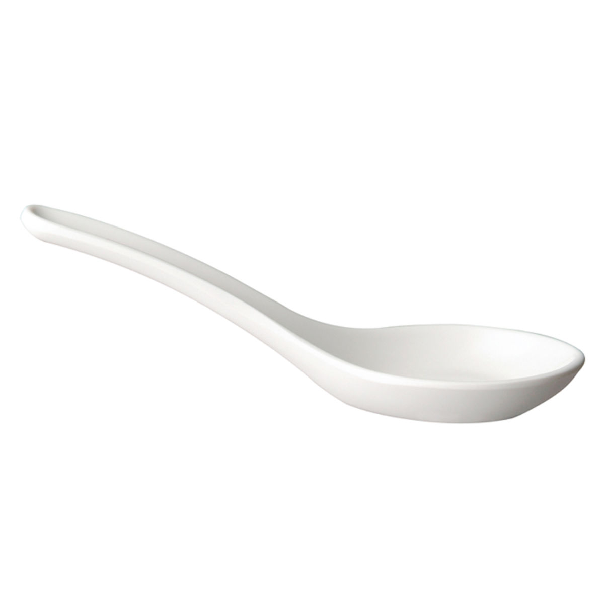 APS Fingerfoodlöffel FRIENDLY, aus gebrauchtem Kunststoff (PET) 13.5 cm (L); weiß; 12 Stück / Pack