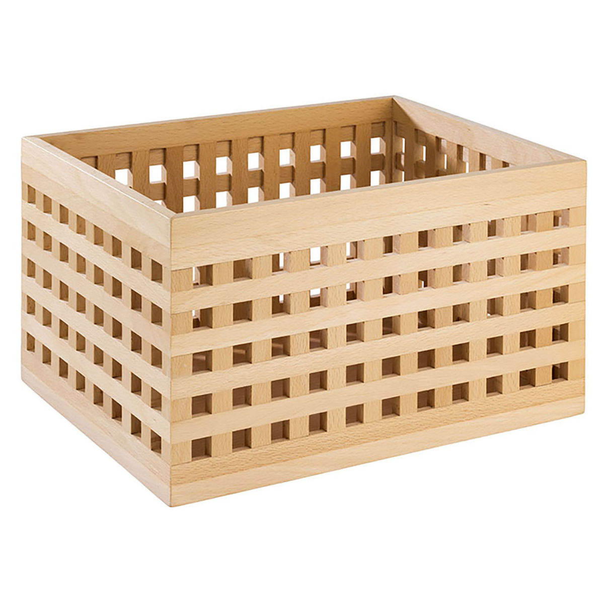 APS Box BROTSTATION, Buchenholz 34x26x20 cm (LxBxH); natur; rechteckig