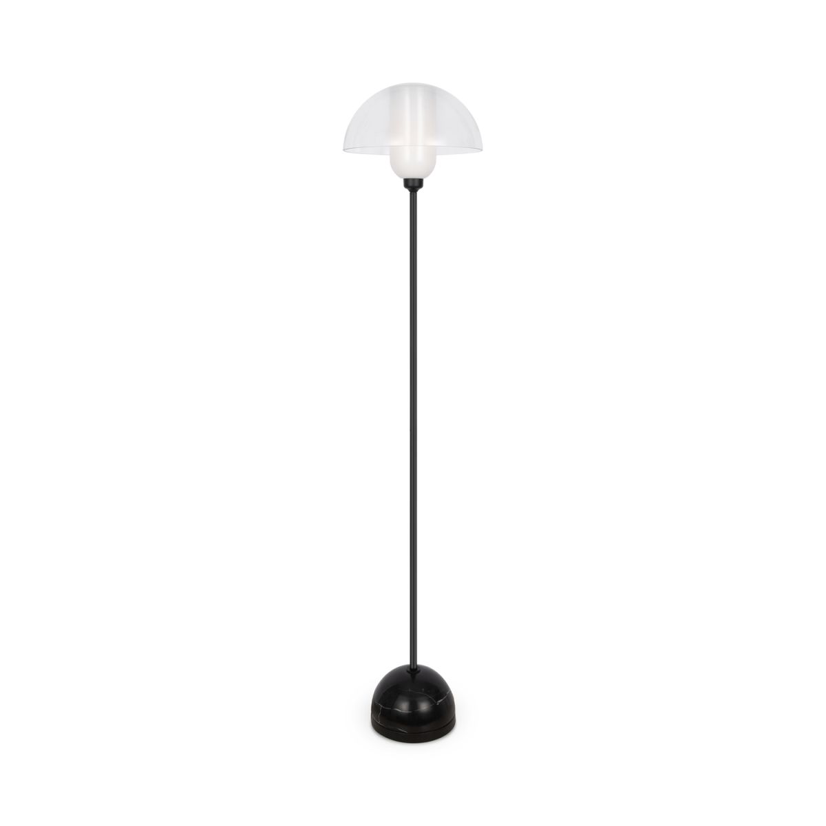 Maytoni Stehleuchte Memory Schwarz, aus Metall, 1xE14 30x30x139x30 cm (LxBxHxØ); schwarz; Gestell schwarz