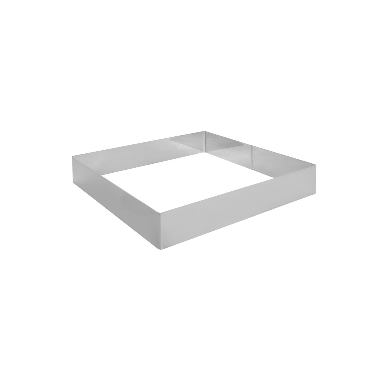 Schneider Schnitten-/Backrahmen Quadrat 28x28x5 cm (LxBxH); edelstahl