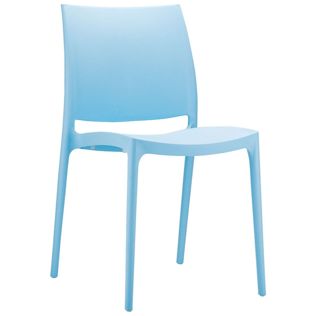 Légia Stuhl ENZO 45x42x81 cm (BxTxH); hellblau