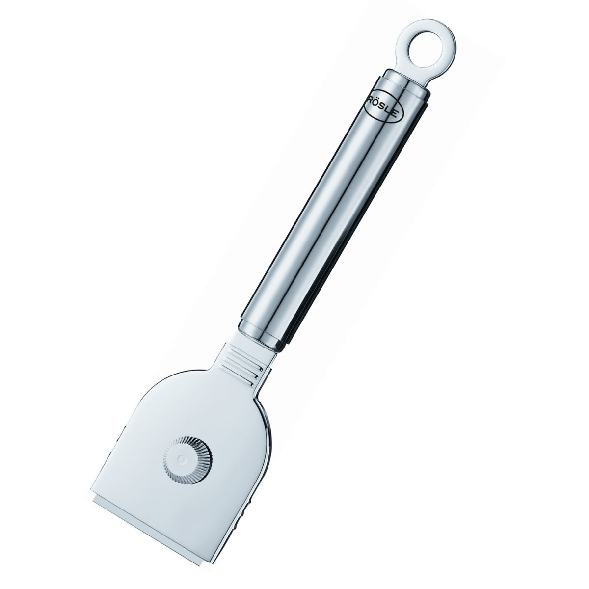 RÖSLE Reiniger für Glaskeramik Kochfelder 20x5x2 cm (LxBxH); silber