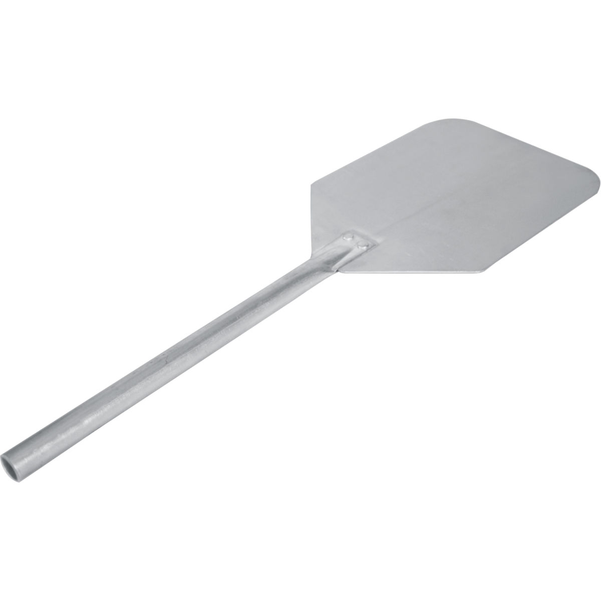 Paletta per pizza Schneider; lunghezza lama 23.5 cm, 48.5x18 cm (LxL); argento