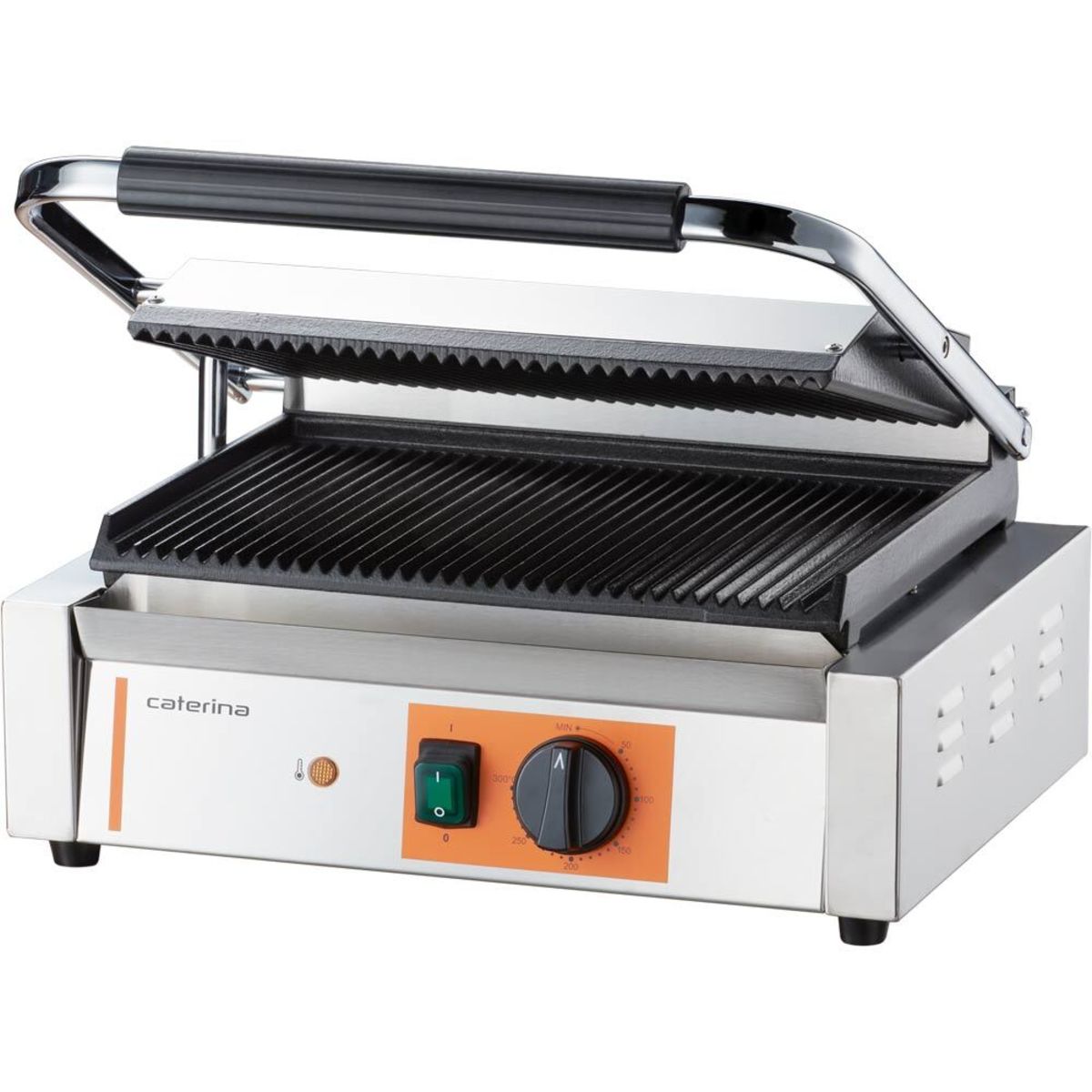 Caterina Paninigrill CATERINA, 2,2 kW 43x36x20 cm (BxTxH); silber/schwarz