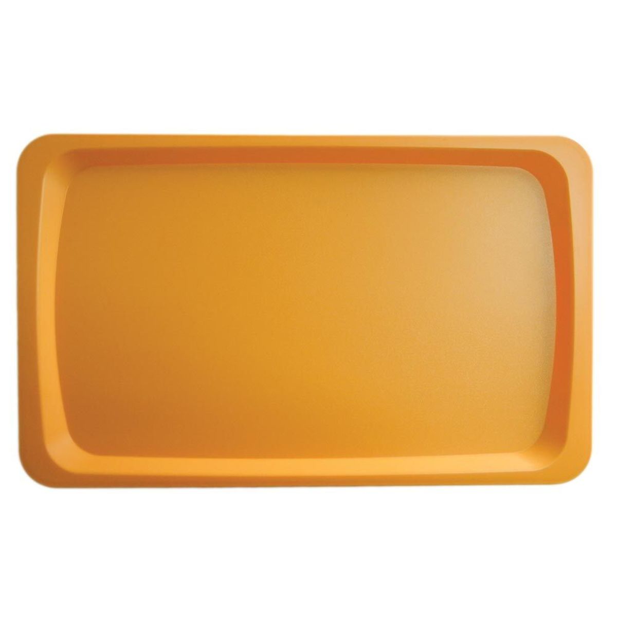 Stalgast Polypropylen Tablett 53 cm (B); orange; rechteckig