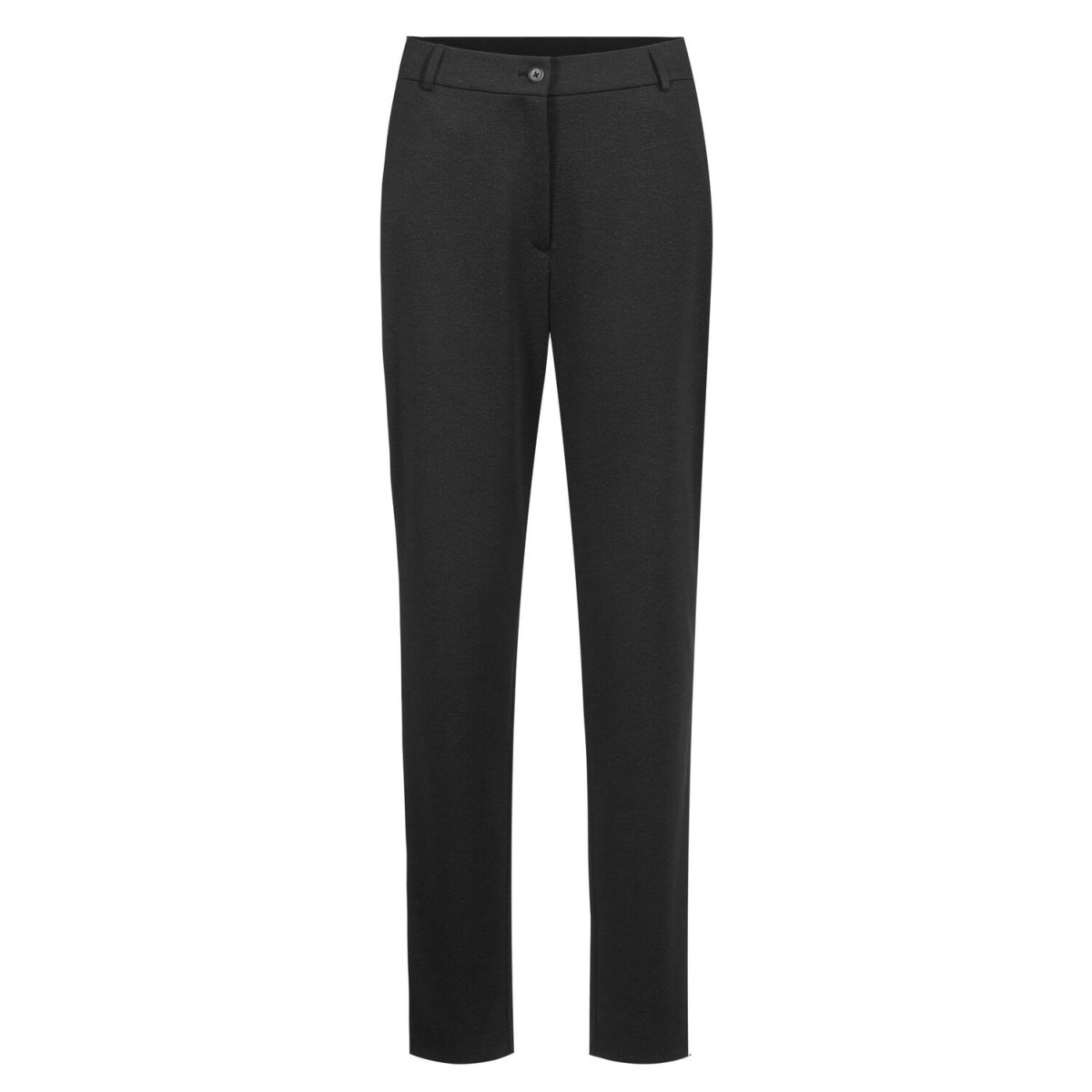GREIFF Damen-Jerseyhose RF Casual Kleidergröße 80; anthrazit meliert, Paspelierung anthrazit meliert