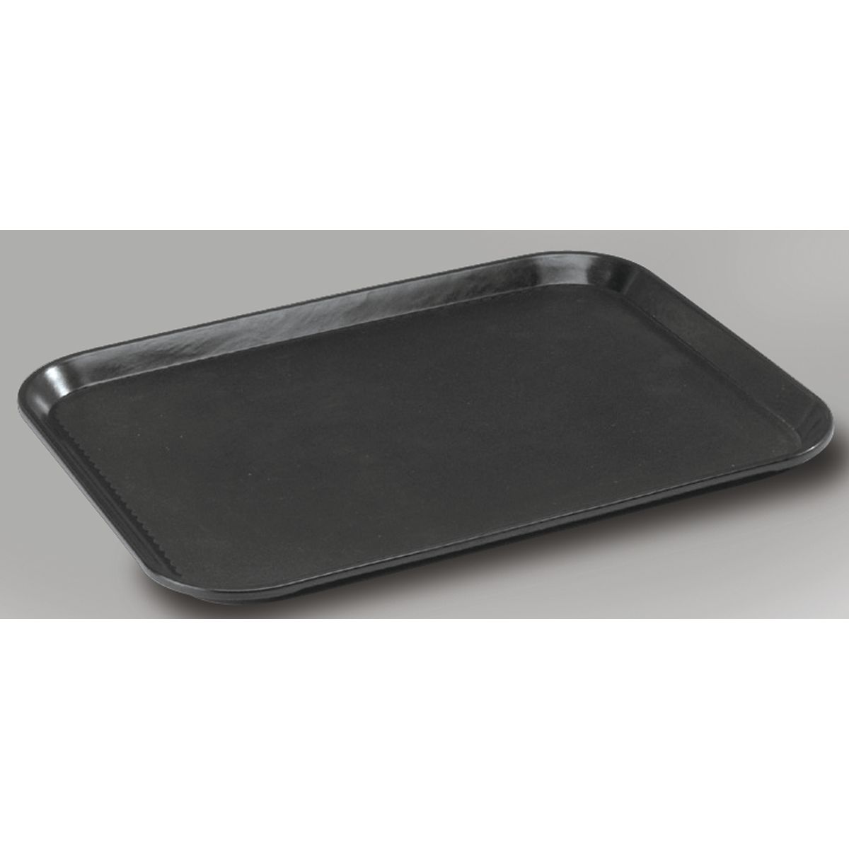 APS Serviertablett GRIPZONE, GFK GN 1/1, 53x32.5x2 cm (LxBxH); anthrazit; rechteckig