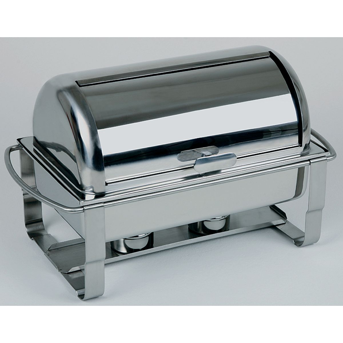 APS Rolltop-Chafing Dish CATERER, Edelstahl GN 1/1, 9 l, 63.5x35x40 cm (BxTxH); silber; rechteckig