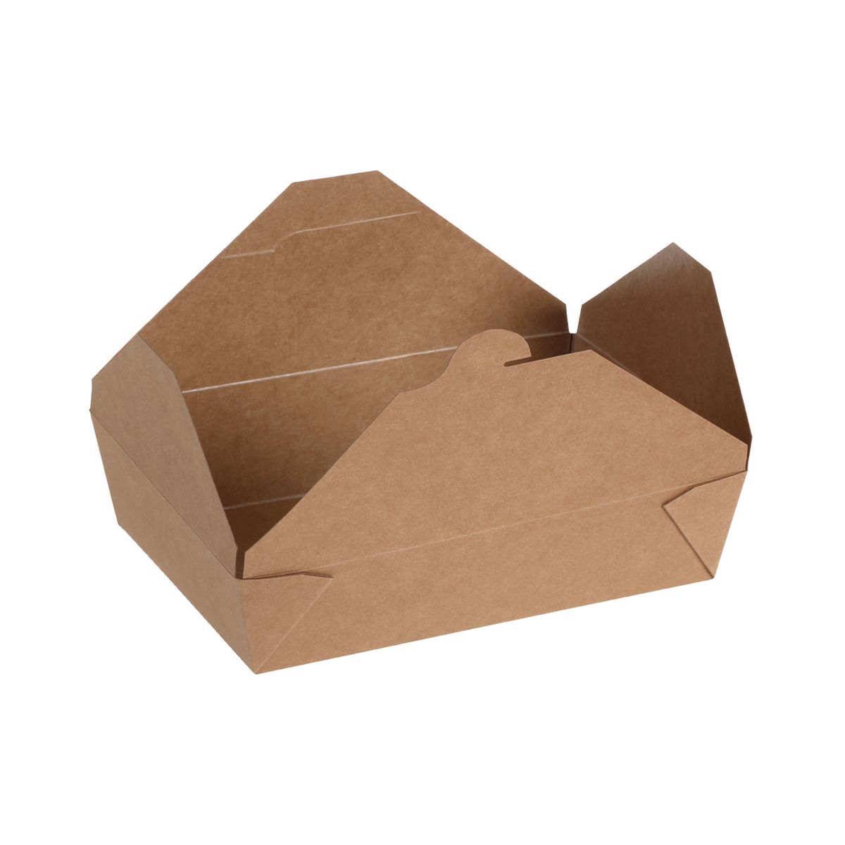 naturesse Box Kraft/PLA 1300 ml, 14x15.5x4.8 cm (LxBxH); braun; 200 Stück / Pack