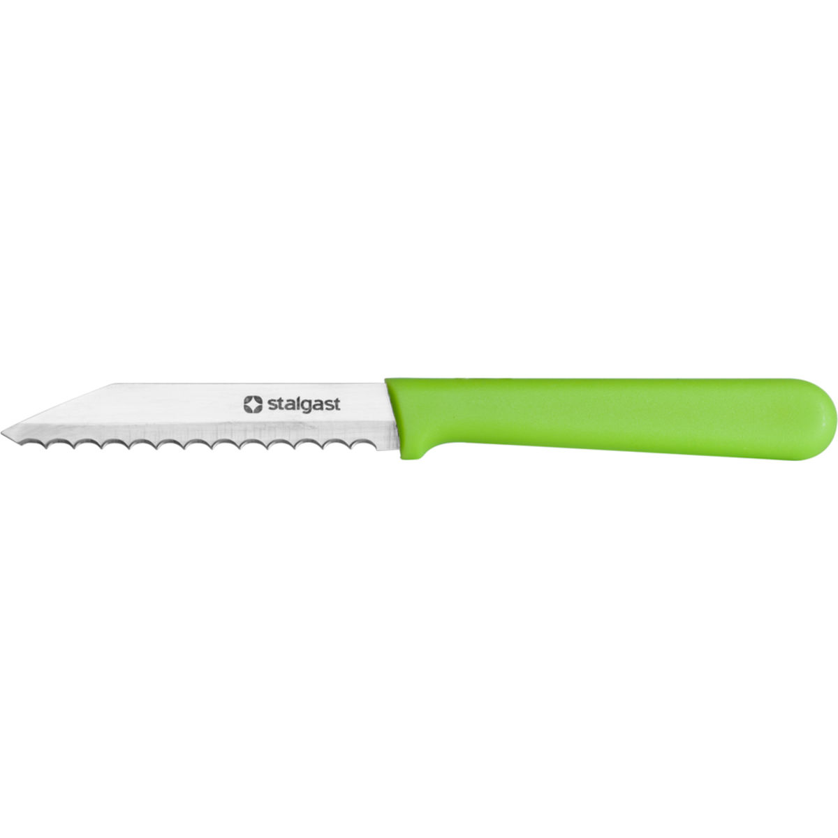 Stalgast Brötchenmesser, HACCP, Stahlklinge 8.5 cm (L); grün