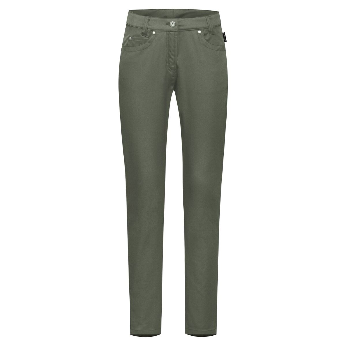 GREIFF Damen-Hose 5 Pocket RF Casual; Kleidergröße 88; oliv