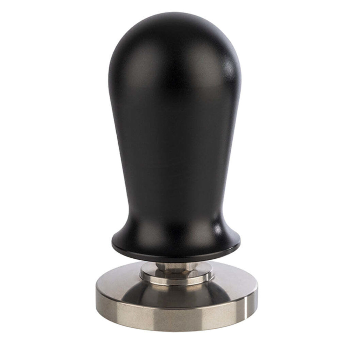 Buddy’s Bar Tamper mit Matte; 5.3x5.3x10 cm (LxBxH); schwarz
