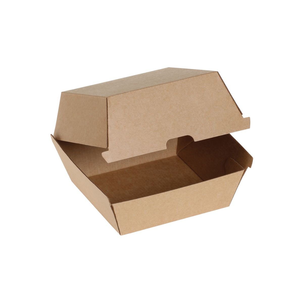 naturesse Hamburger-Box Kraft 10.2x8 cm (BxH); braun; 250 Stück / Pack