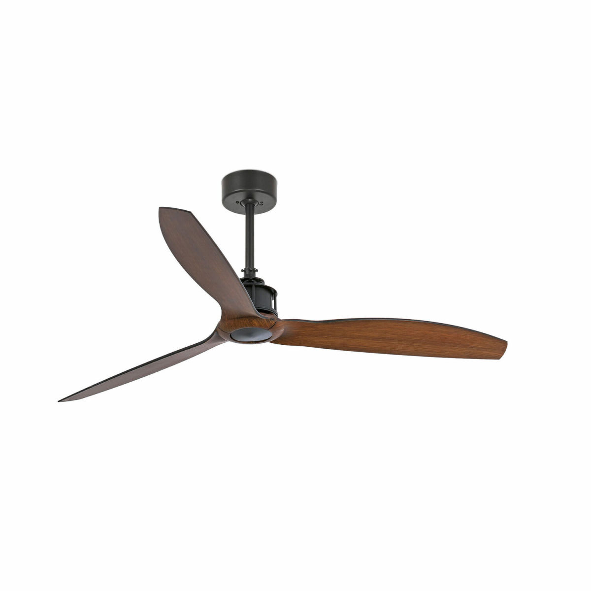 FARO Barcelona JUST FAN M Ventilator schwarz/Holz DC 64 cm (H); schwarz