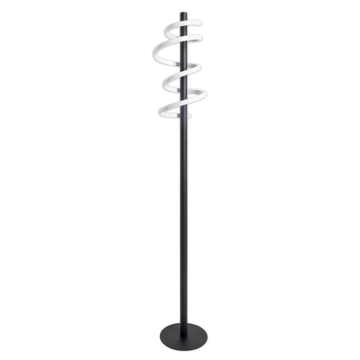 NÄVE Leuchten LED-Stehleuchte BELLEZA 22x22x140x22 cm (LxBxHxØ); schwarz; Gestell schwarz