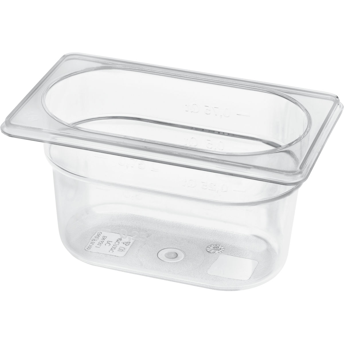 Schneider Behälter GN 1/9 Polycarbonat GN 1/9, 10 cm (T); transparent