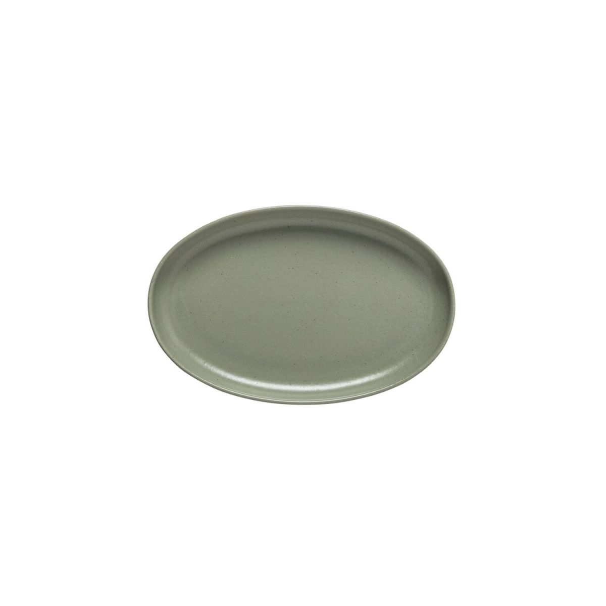 Costa Nova Ovaler Teller Pacifica 22.6x14.9x2.5 cm (LxBxH); grün; oval; 12 Stück / Pack