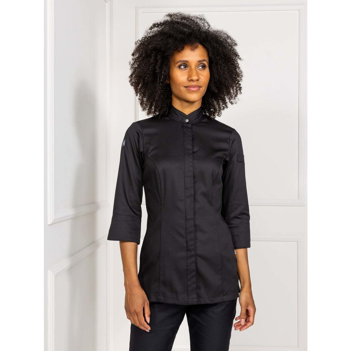 Le Nouveau Chef Kochjacke Esmee Kleidergröße XL; schwarz