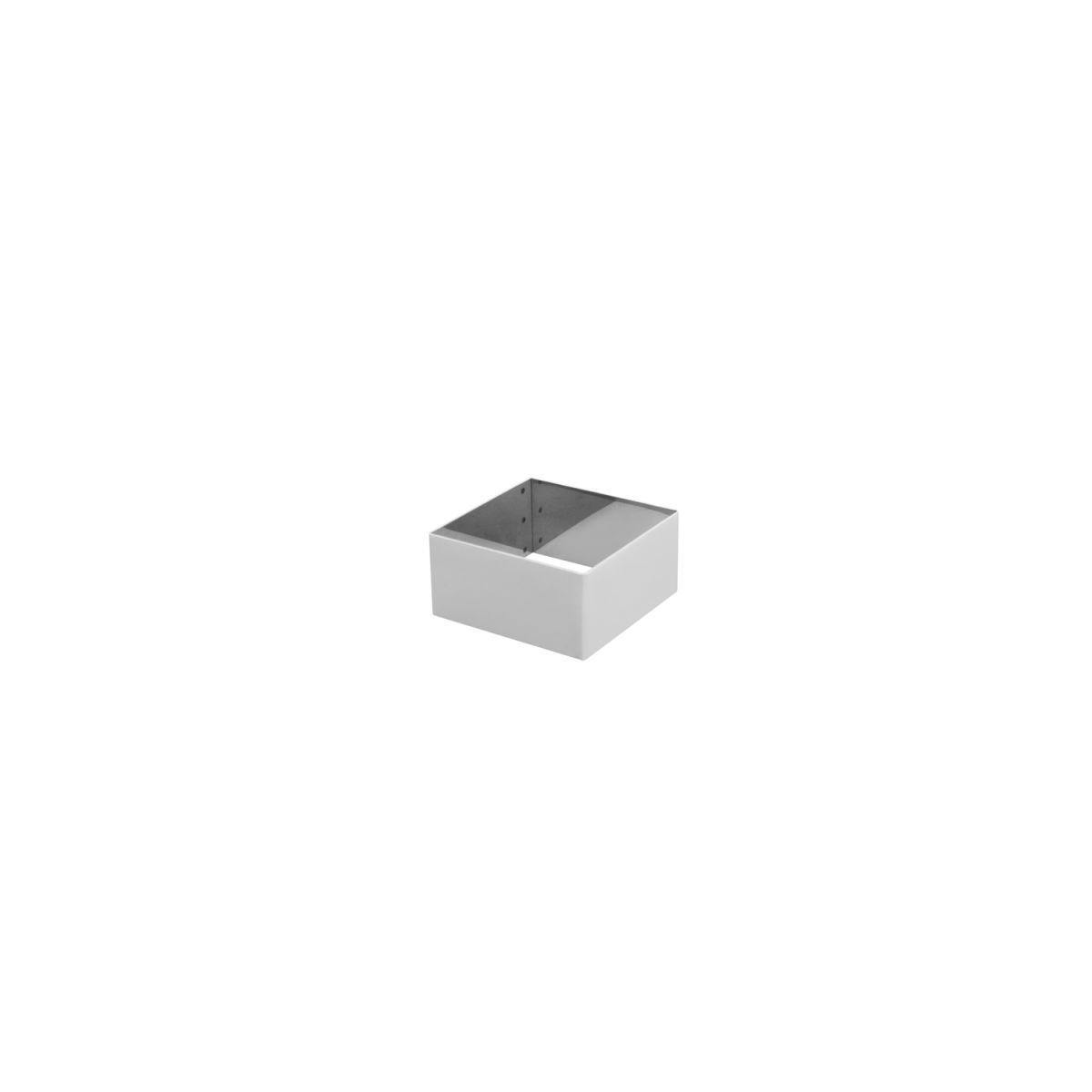 Schneider Schnitten-/Backrahmen Quadrat 10x10x5 cm (LxBxH); edelstahl