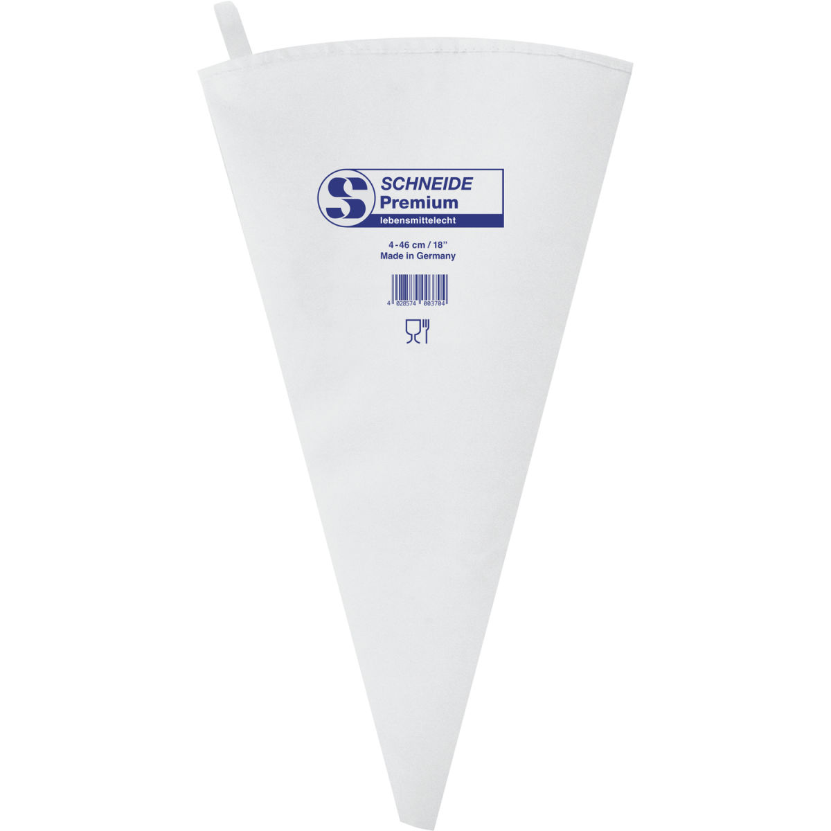 Schneider Spritzbeutel 46 cm (L); weiß