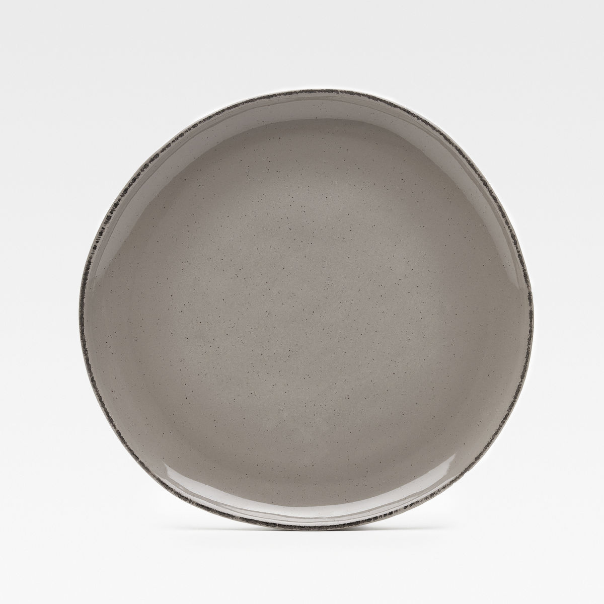 van Well Essteller flach 27 cm (Ø); braun; rund; 6 Stück / Pack