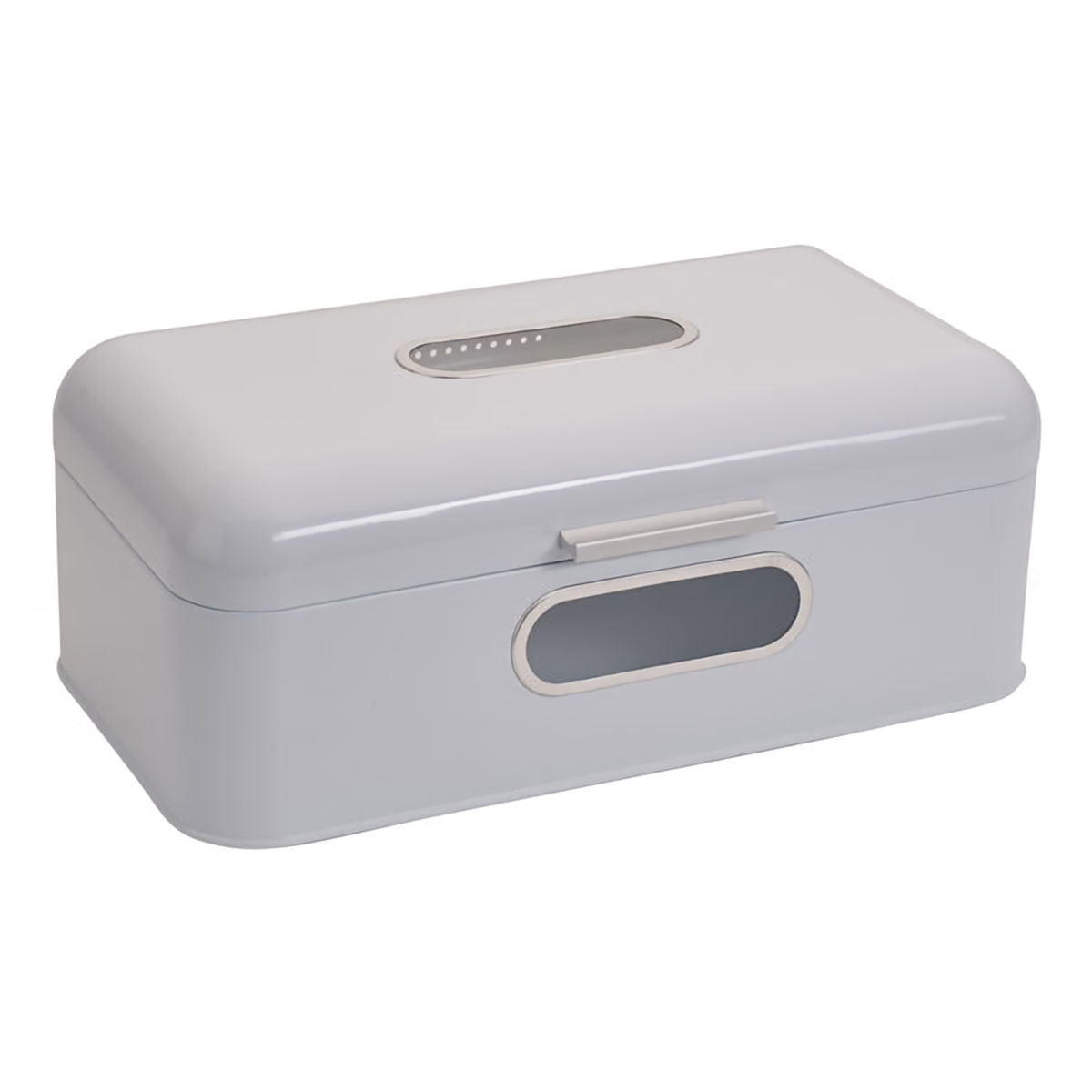 ECHTWERK Brotkasten retro 22.222 l, 43x24x17 cm (LxBxH); weiß; rechteckig
