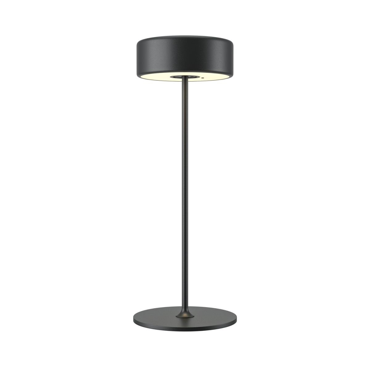 Maytoni Maytoni Akku-Leuchte AI Collaboration Schwarz, aus Aluminium, LED, dimmbar; 12x12x12x34.5 cm (LxBxØxH); schwarz; Gestell schwarz