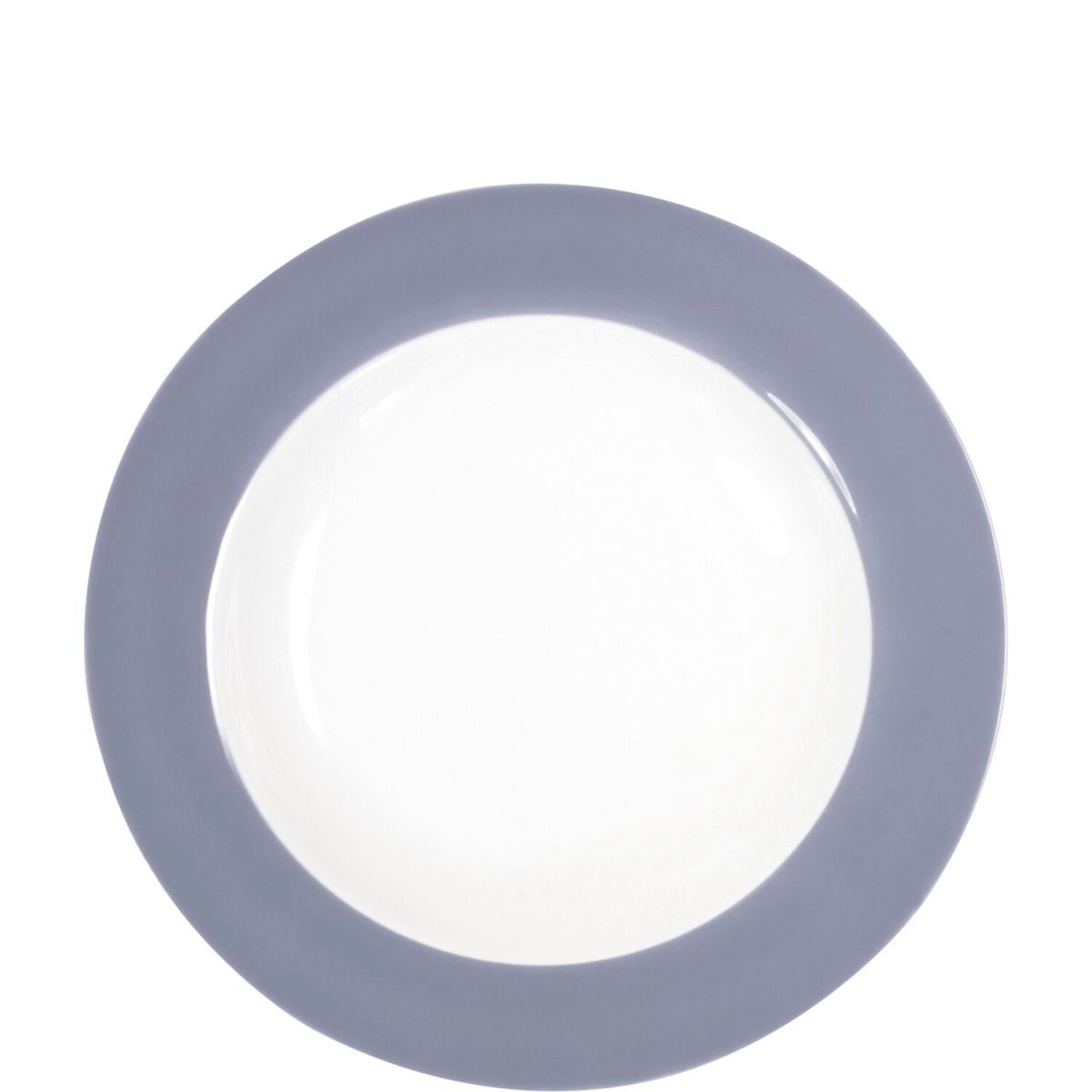 Kahla Suppenteller Pronto Colore 310 ml, 22.1x3.8 cm (ØxH); rauchblau; rund; 6 Stück / Pack
