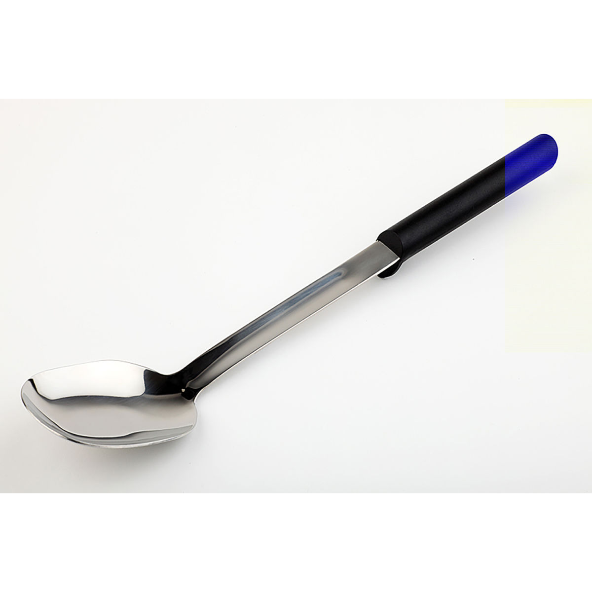 APS Servierlöffel STOP TOOLS, geschlitzt, Edelstahl, Griff Kunststoff (ABS) 37.5 cm (L); schwarz/silber