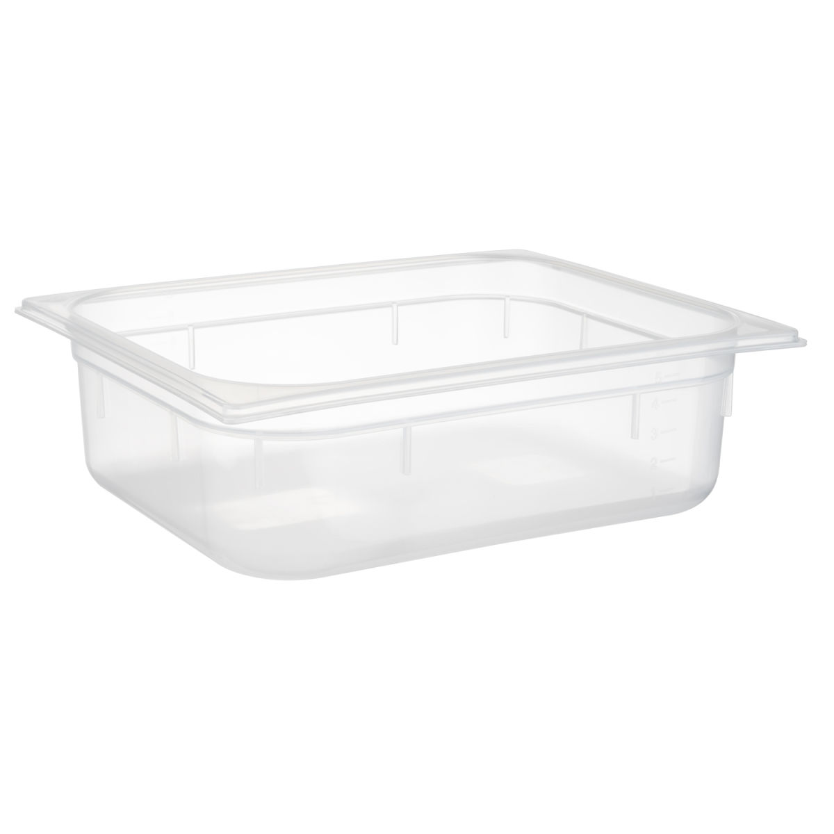 APS GN 1/2 Behälter, Polypropylen; GN 1/2, 5900 ml, 32.5x26.5x10 cm (LxBxT); transparent
