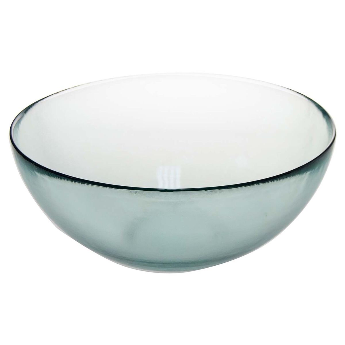Vidrios Schüssel 'Luz' aus Recyclingglas Ø 18 cm; 5000 ml, 30x14 cm (ØxH); transparent