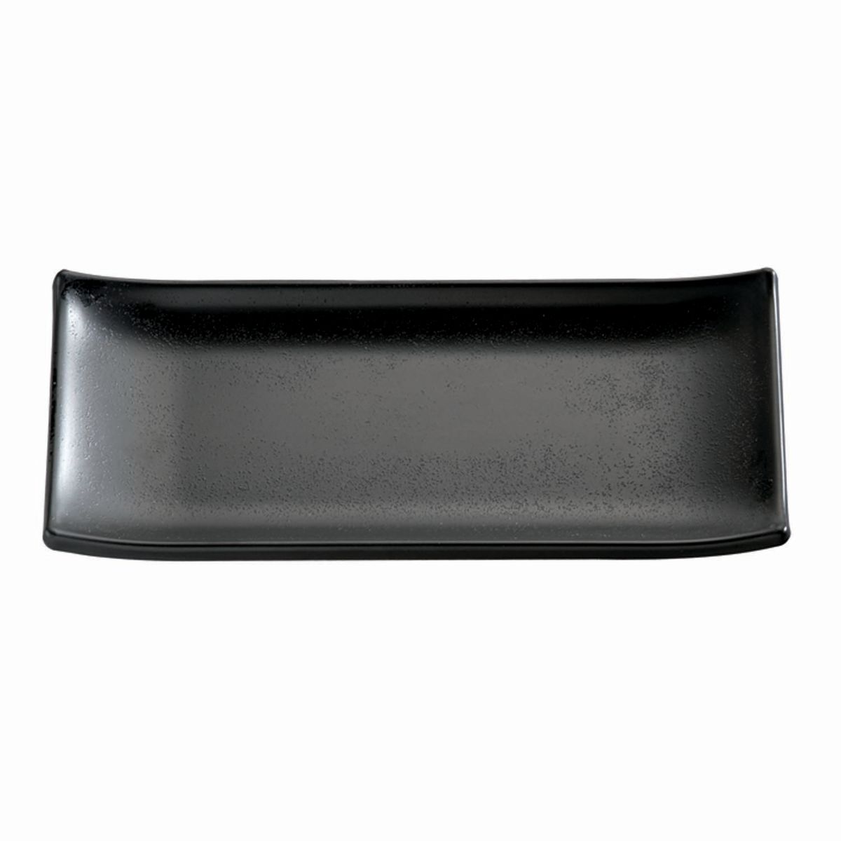APS Tablett / Sushiboard ZEN, Melamin 22.5x9.5x3 cm (LxBxH); schwarz; rechteckig